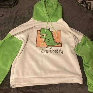Graphic Dino Hoodie
